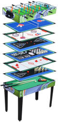 EULand Multifunkciós játékasztal 12 az egyben (tájfun, biliárd, csocsó, pingpong, stb) 4'-es méret