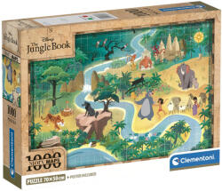 Clementoni Disney - Hófehérke Történet Térkép 1000 db-os (39813)