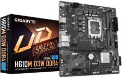 GIGABYTE H610M D3W DDR4 Alaplap