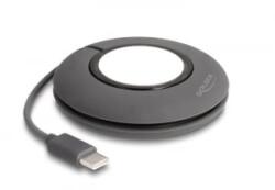 Delock USB Type-C orsós töltő kábel Apple órákhoz 1 m szürke, mágneses (83019) (83019)