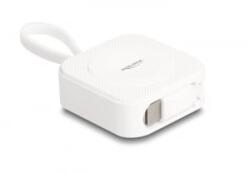 Delock USB Type-C töltő felület Apple órákhoz fehér, mágneses (83023) (83023)