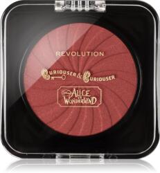 Makeup Revolution X Alice in Wonderland élénkítő arcpirosító árnyalat The Wrong Alice Blusher 3.5 g