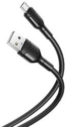 XO Cablu Date si Incarcare USB-A - microUSB XO Design NB212, 18W, 1m, Negru