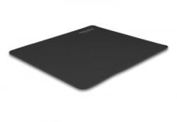 Delock Egérpad fekete színű 450 x 400 mm méretű üvegborítású (12149) (12149) - aqua