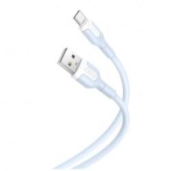 XO NB212 USB-A - USB-C kábel 1m kék (128982)