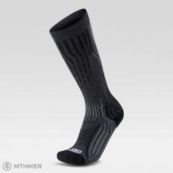 UYN SKI CASHMERE zokni, szürke szikla/fekete (42/44)