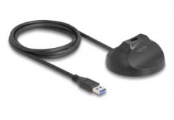 Delock Mágneses alap USB A-típusú 5 Gbps dokkolókábel 1, 2 m (64271) (64271) - aqua