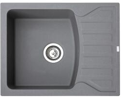 Metalac Quadro M Metalac 372986 Gránit Mosogatótálca - Extra mély, Csepegtetőtálcás, Grafit (372986) - rent-xgranit