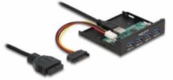 Delock Belső 3.5 USB 3.2 Gen 1 elosztó 4 porttal (64166) (64166)