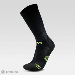 UYN AERO zokni, fekete/lime (39/41)