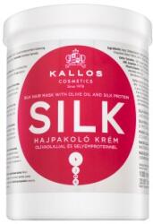 Kallos Silk Hair Mask mască de netezire pentru păr aspru si indisciplinat 1000 ml