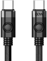 ORICO кабел Cable USB C-to-C PD 60W Charging 1.0m Black - CDX-60CC-BK (CDX-60CC-BK-BP) - Allstore