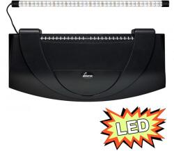 Diversa Capac acvariu cu iluminare 80x35cm LED EXPERT 17W - NEGRU, curbat