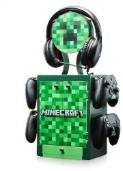 NUMSKULL PS5/XBOX Series Minecraft LED-világítású játéktartó szekrényes állvány NS5106 (NS5106)