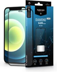 MyScreen Diamond Glass Lite Edge 2.5D képernyővédő iPhone 12 Mini fekete (LA-2022)