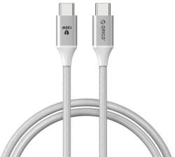 ORICO USB кабел Orico USB C-to-C PD 100W Charging 1.0m White - CDX-100CC-WH (CDX-100CC-WH-BP)