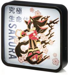NUMSKULL "Sonic Sakura Shadow" Perspex lámpa NS5139 (NS5139)