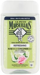 Le Petit Marseillais tusfürdő uborkával és organikus rózsával - 250 ml