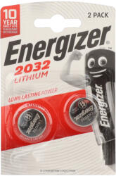 Energizer CR2032 lithium elem - 2 db