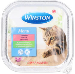 Winston lazac gyógynövényes szószos alutál macskának - 100 g