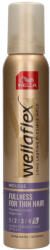 Wellaflex Fullness Ultra erős hajformázó hab vékonyszálú hajra - 200 ml