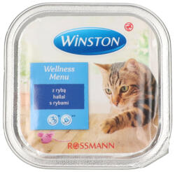 Winston Fenséges Menü alutál macskáknak, hal, omega-3 - 100 g