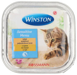 Winston Fenséges Menü alutál macskáknak, pulykahús rizzsel - 100 g