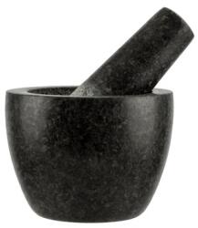 Perfect Home Mojar din granit cu pereți drepți și pistil, 9, 5×7, 2 cm