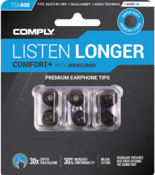Comply COMFORT PLUS TSX-400 memóriahab fülilleszték - L (COM-Tsx400BkL3pr)