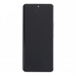 Xiaomi 13 Ultra előlap keret, lcd kijelző és érintőpanel, fekete (Same size OLED)