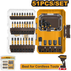 INGCO Impact bithegy készlet 51 részes S2 (AKDL25106)