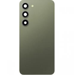 Samsung S911B Galaxy S23 akkufedél (hátlap) kamera lencsével, lime zöld (gyári bontott, Grade A)