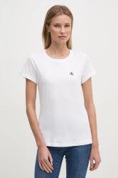 Calvin Klein Jeans - T-shirt - bézs XL - answear - 13 890 Ft