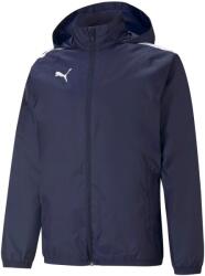 PUMA Férfi sportdzseki Puma TEAMLIGA ALL WEATHER JACKET kék 657245-06 - L