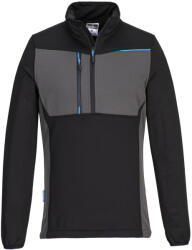 Portwest T755BKRL Portwest WX3 félcipzáras polár pulóver (T755BKRL)