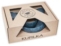 KUPILKA Junior SET, utazó étkészlet, kék
