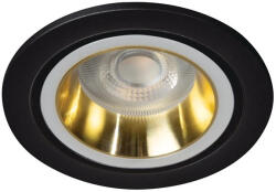 Kanlux 37251 FELINE DSO G/B spot dekorációs keret, fényforrás és foglalat nélkül, IP20 védettséggel, arany/fekete színben (Kanlux 37251) (37251)