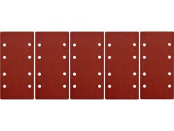 TOYA Tépőzáras tégla alakú csiszolólapok90 mm x 187 mm p150 (5db/cs) (YT-83805) (YT-83805)
