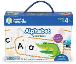 Learning Resources Set 26 de puzzle-uri Alfabet (3 piese) (LER6089) - all4me Puzzle