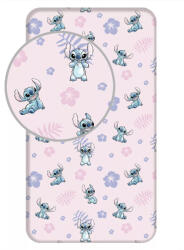  Disney Lilo és Stitch, A csillagkutya Pink gumis lepedő 90x200 cm (JFK037041) - oliviashop