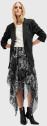 AllSaints szoknya POLLY SKIRT fekete, midi, harang alakú, W011RB - fekete 34