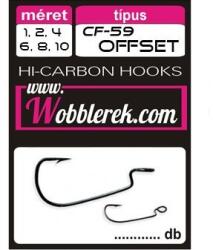 Wobblerek.com CF-59 Offset / #4/0 (4db/cs. )