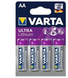 VARTA Ultra Lithium AA elem (4db/csomag) (6106301404) (6106301404)