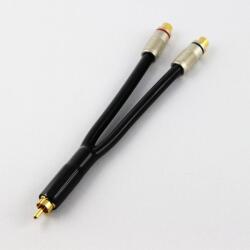 KáCsa Audió Cablu Adaptor RCA KaCsa Audio KCE-RCA-YM (KCE-RCA-YM)