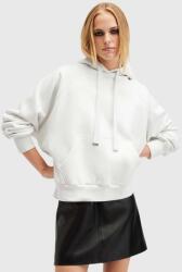 AllSaints pamut melegítőfelső TALON UNDRGRND HOODY fehér, női, nyomott mintás, kapucnis, W051JB - fehér L