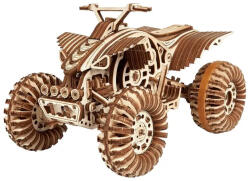 Wood Trick Puzzle 3D Raptor Quad Bike, 339 piese, lemn