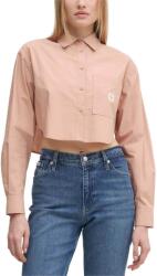 Calvin Klein Cămaşă Woven Label Cropped J20J225078 TGW tuscany (J20J225078 TGW tuscany)