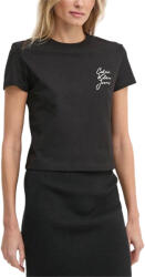 Calvin Klein T-Shirt Script Institutional Baby Tee J20J224984 BEH ck black