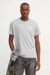 Levi's pamut póló szürke, férfi, nyomott mintás - szürke S - answear - 11 990 Ft