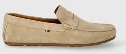 Tommy Hilfiger velúr mokaszin CASUAL SUEDE DRIVER bézs, férfi, FM0FM04998 - bézs Férfi 41 - answear - 66 990 Ft